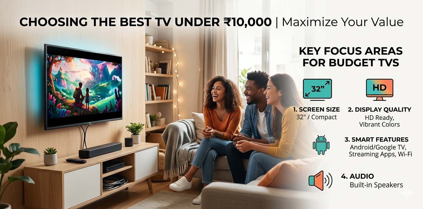 Best TV under 10000