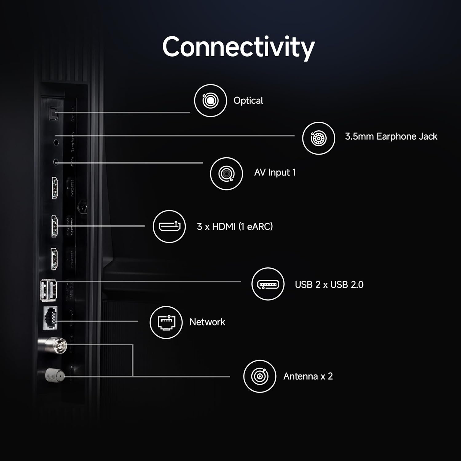 Xiaomi 108 cm (43 inch) FX Pro QLED Ultra HD 4K Smart Fire TV L43MB-FPIN 2025 - Image 4